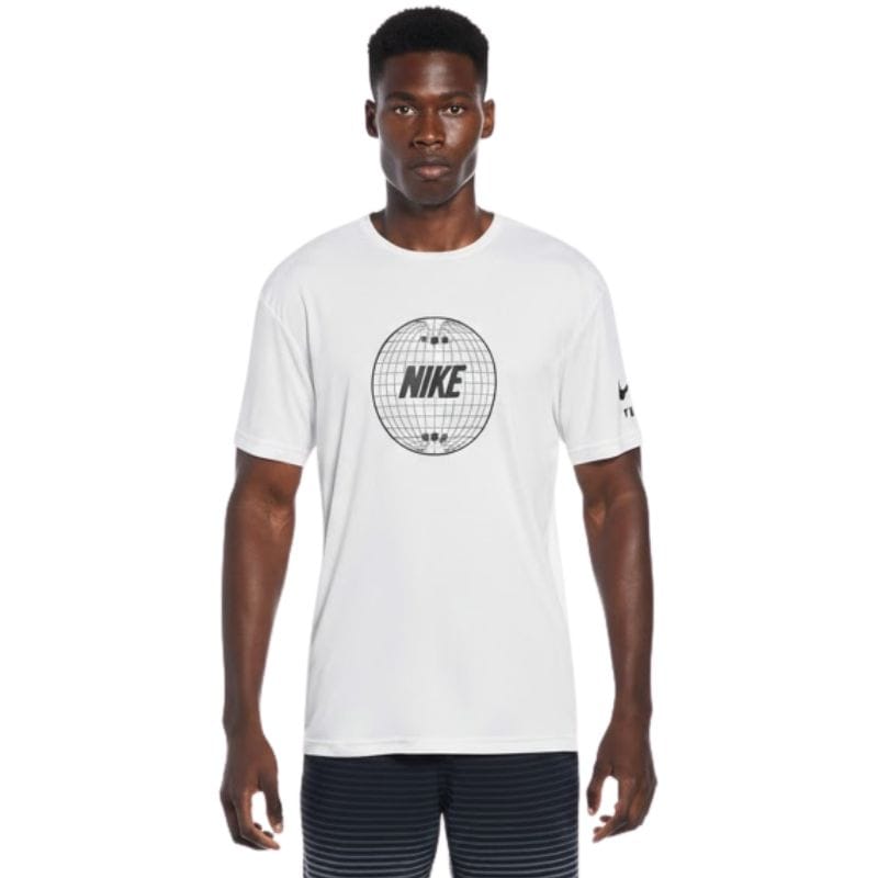 Nike - Lead Line Short Sleeve Hydroguard (White)