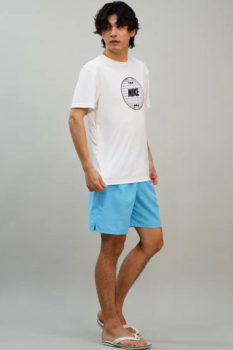 Nike - Lead Line Short Sleeve Hydroguard (White)