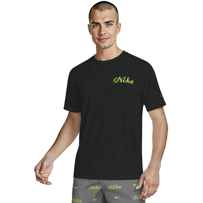 Nike - Men's Digi JDI Short Sleeve Hydroguard (Black)