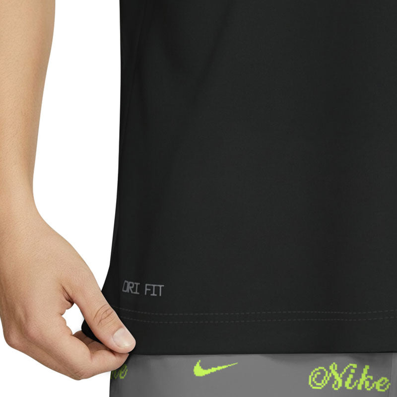 Nike - Men's Digi JDI Short Sleeve Hydroguard (Black)