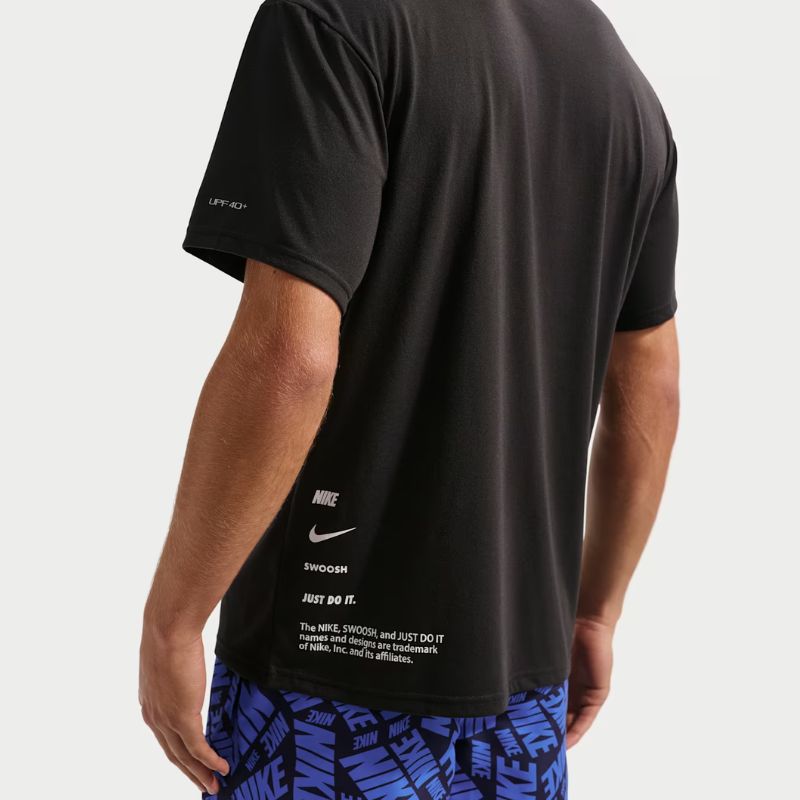 Nike - Men's Dri-FIT UV Short Sleeve Hydroguard (Black)