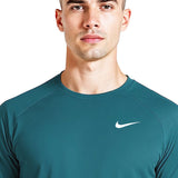 Nike - Men's Essential Short Sleeve Hydroguard (Green Abyss)