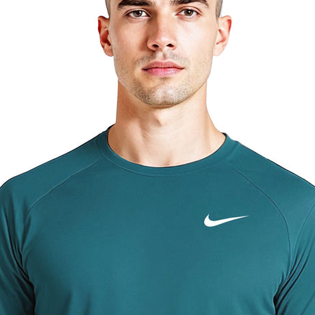 Nike - Men's Essential Short Sleeve Hydroguard (Green Abyss)