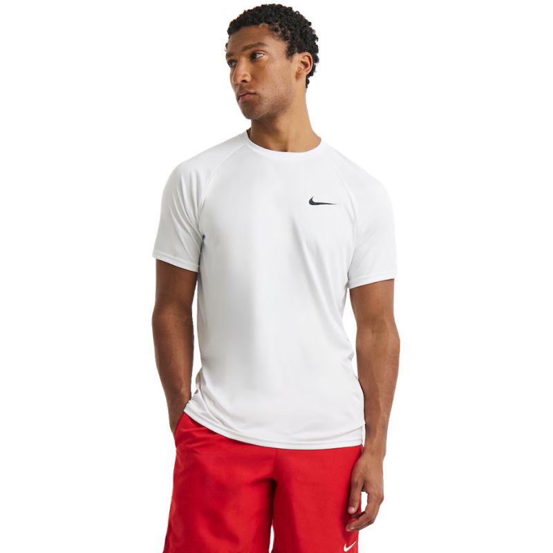 Nike - Men's Essential Short Sleeve Hydroguard (White)