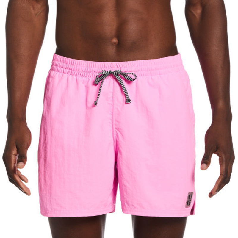Nike - Men's Swim Solid Icon 5" Volley Short (Pink Spell)
