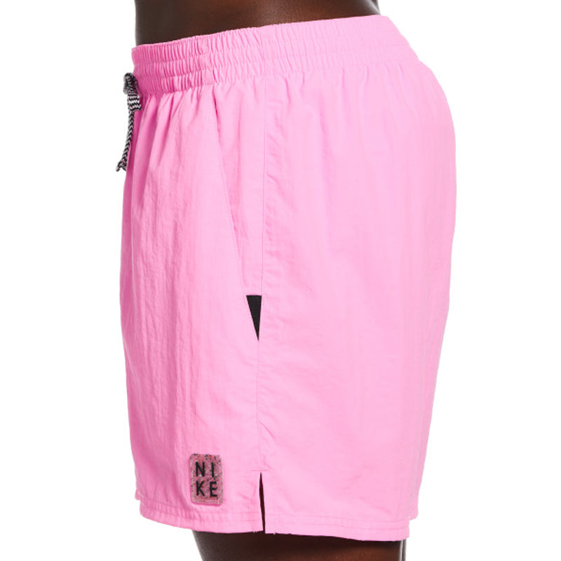 Nike - Men's Swim Solid Icon 5" Volley Short (Pink Spell)