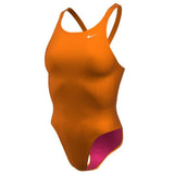 Nike - Poly Solid Hydrastrong Fastback One Piece (Bright Ceramic)
