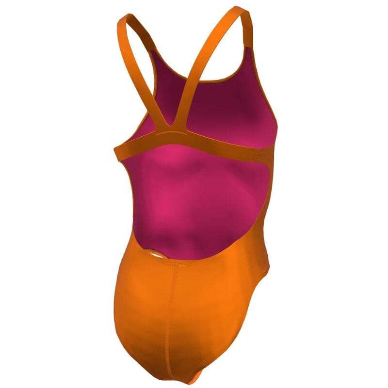 Nike - Poly Solid Hydrastrong Fastback One Piece (Bright Ceramic)