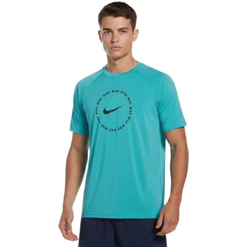 Nike - Ring Logo Short Sleeve Hydroguard (Washed Teal)