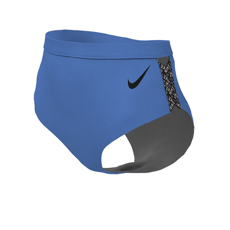 Nike - Sneakerkini High Waist Cheeky Bottom (Pacific Blue)