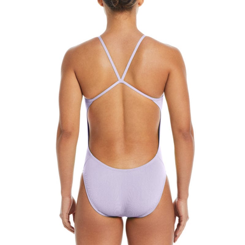 Nike - Solid Hydrastrong Cutout One Piece (Hydrangeas)