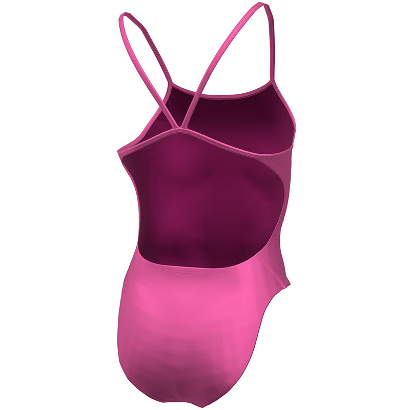Nike - Solid Hydrastrong Cutout One Piece (Hyper Pink)