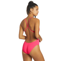 Nike - Solid Hydrastrong Cutout One Piece (Hyper Pink)