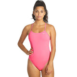 Nike - Solid Hydrastrong Cutout One Piece (Hyper Pink)