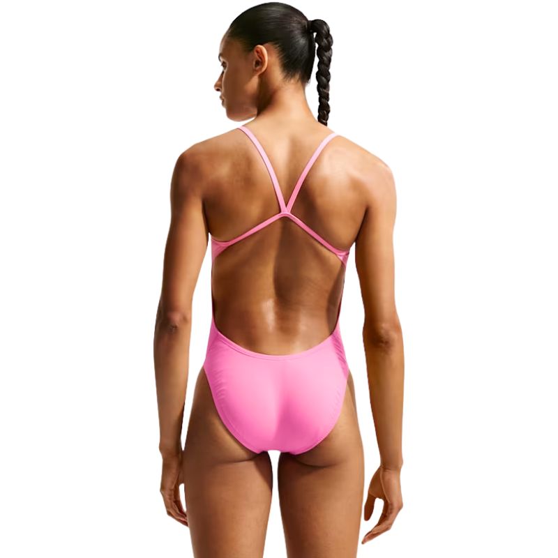 Nike - Solid Hydrastrong Cutout One Piece (Pink Glow)