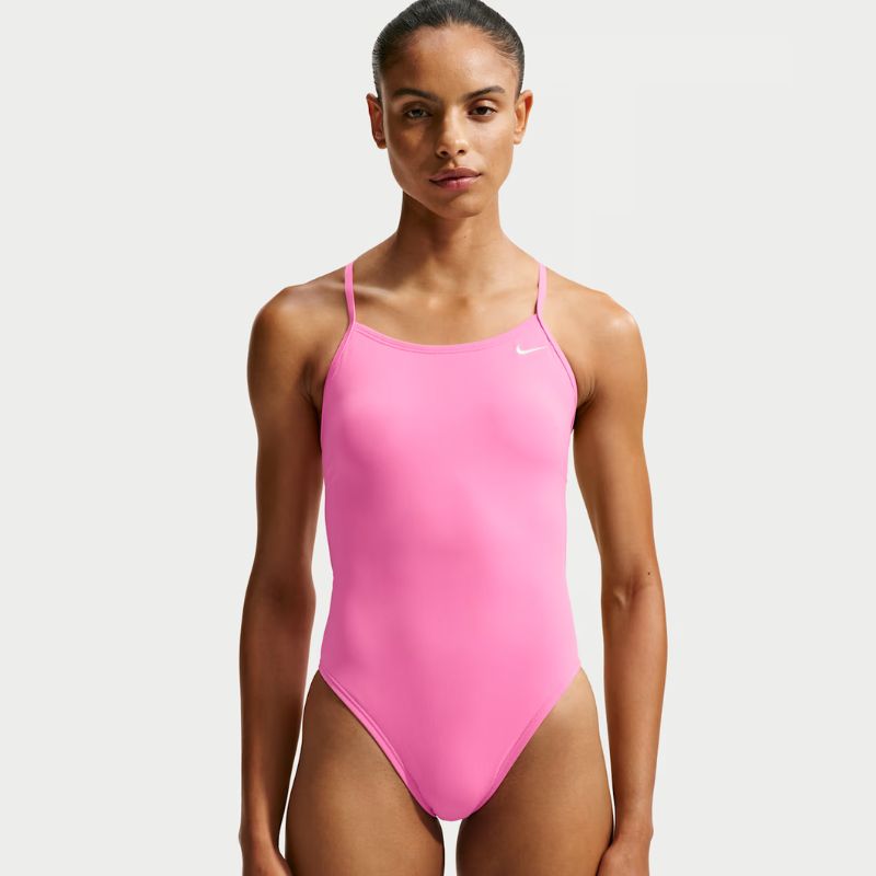 Nike - Solid Hydrastrong Cutout One Piece (Pink Glow)
