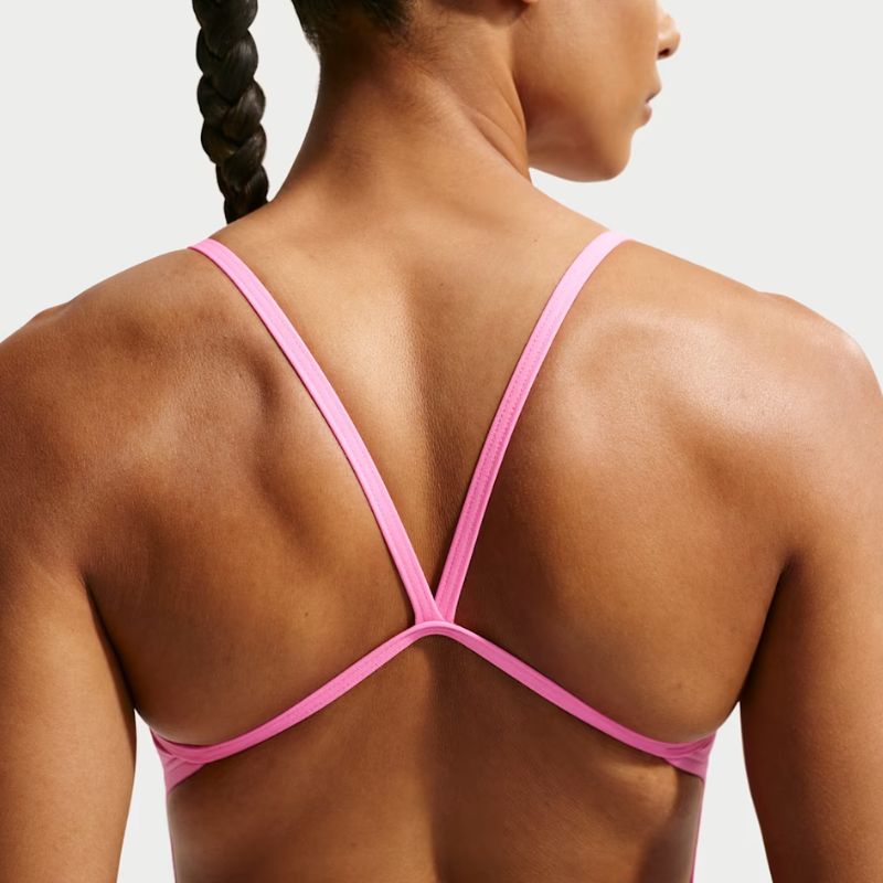 Nike - Solid Hydrastrong Cutout One Piece (Pink Glow)