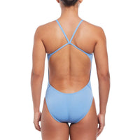 Nike - Solid Hydrastrong Cutout One Piece (University Blue)