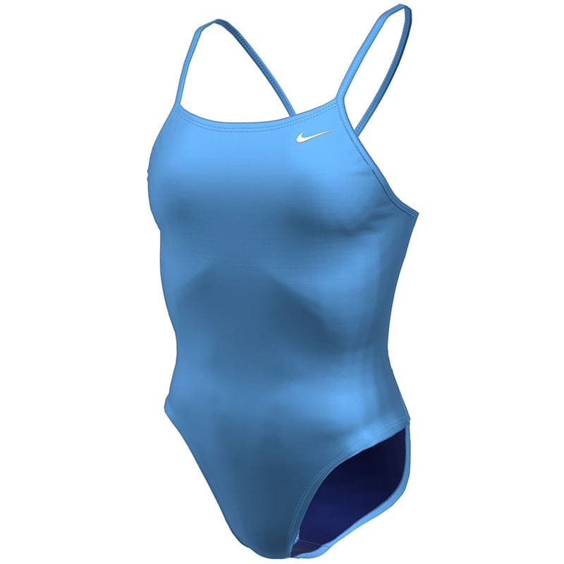 Nike - Solid Hydrastrong Cutout One Piece (University Blue)