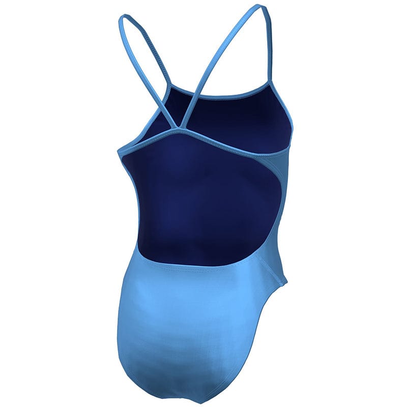 Nike - Solid Hydrastrong Cutout One Piece (University Blue)