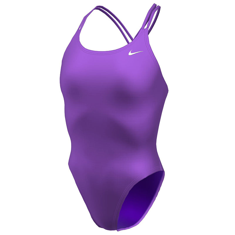 Nike - Solid Hydrastrong Spiderback One Piece (Bright Violet)