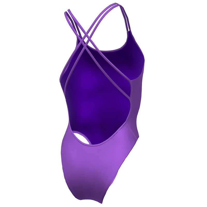 Nike - Solid Hydrastrong Spiderback One Piece (Bright Violet)