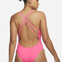 Nike - Solid Hydrastrong Spiderback One Piece (Hyper Pink)