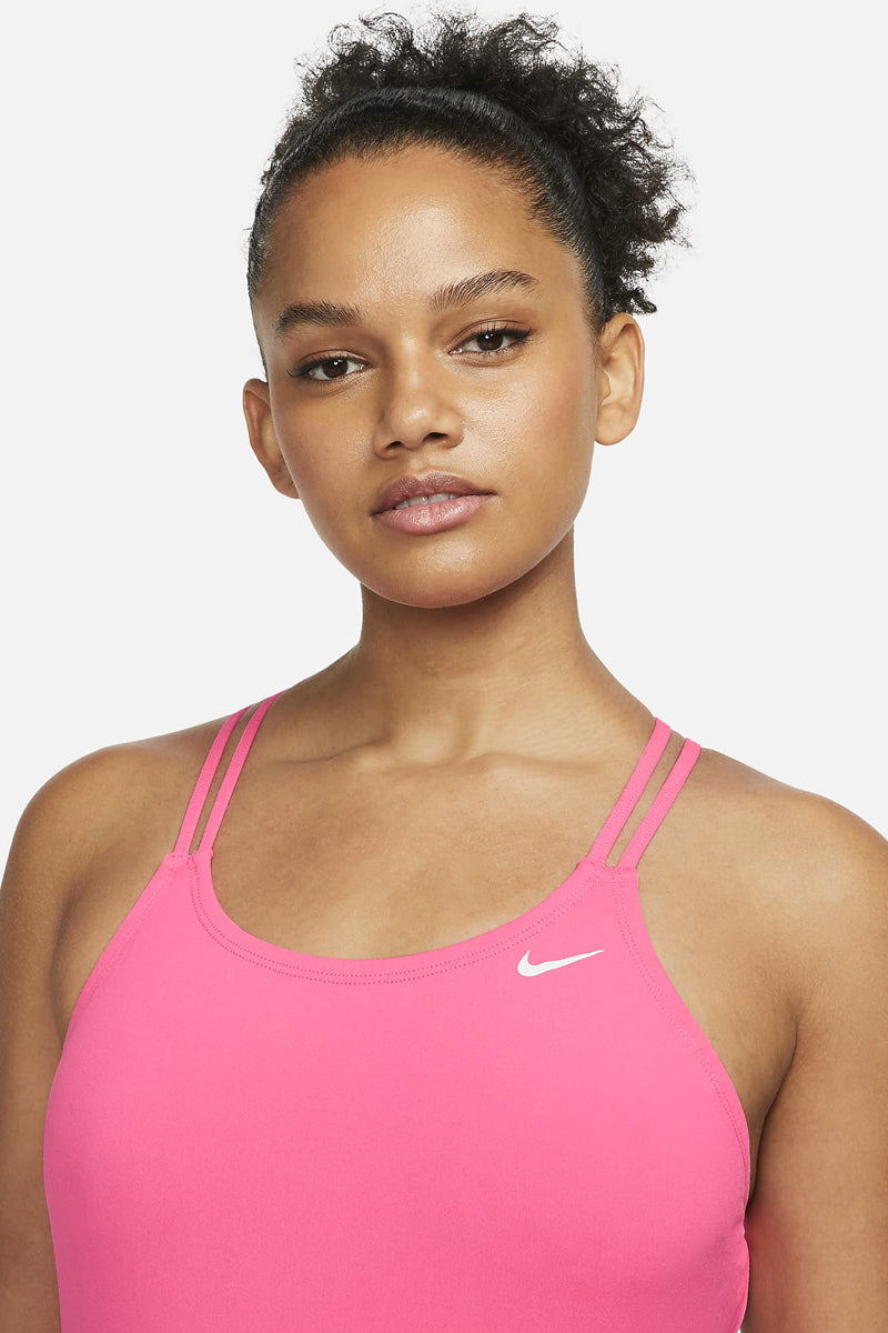 Nike - Solid Hydrastrong Spiderback One Piece (Hyper Pink)