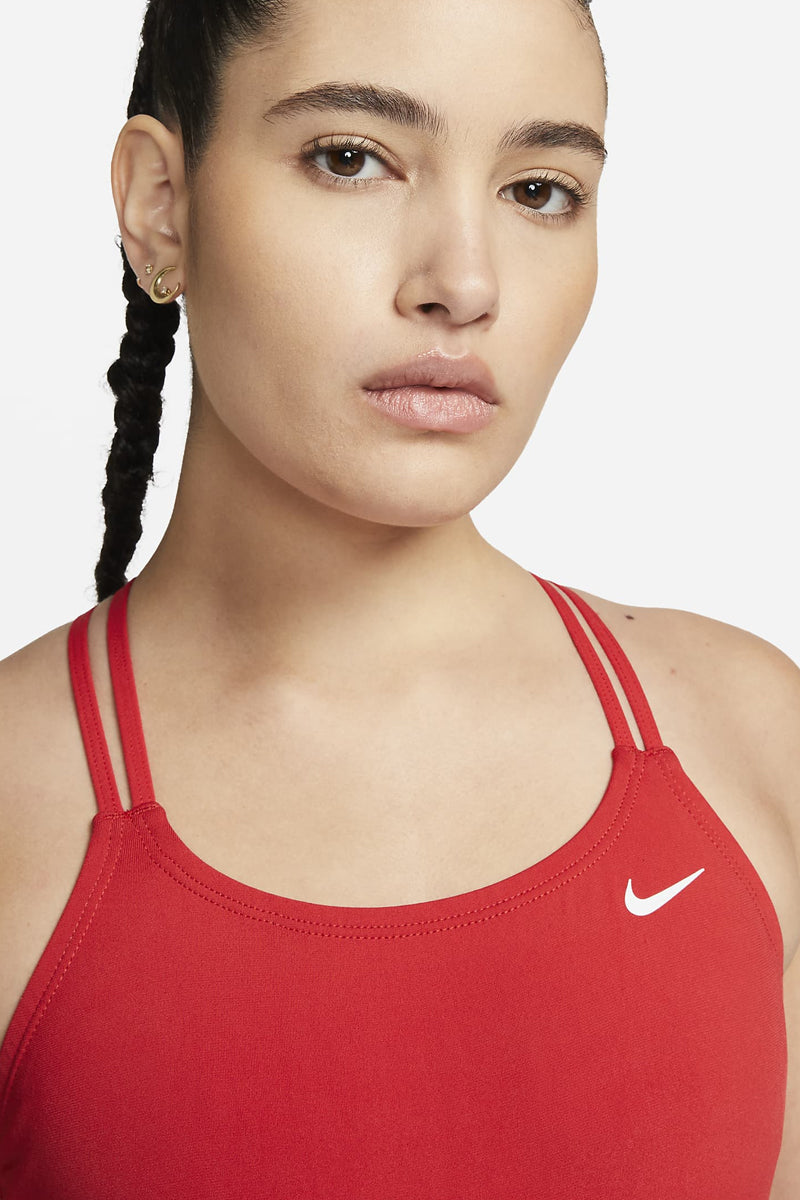 Nike - Solid Hydrastrong Spiderback One Piece (University Red)