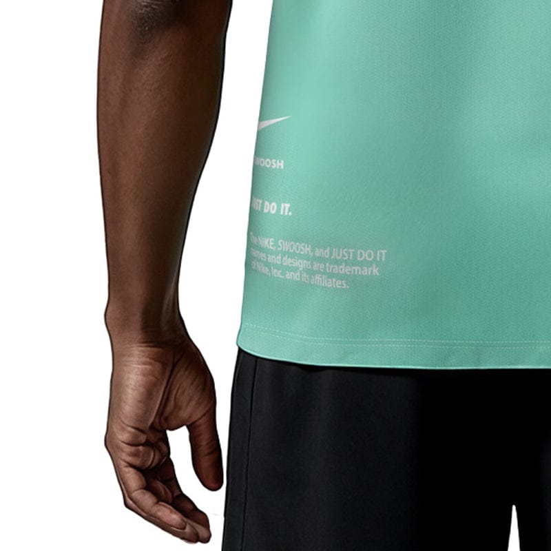 Nike - Specs Men's Short-Sleeve Hydroguard (Bleached Turq)