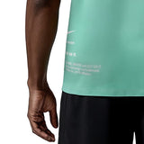 Nike - Specs Men's Short-Sleeve Hydroguard (Bleached Turq)
