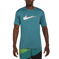 Nike - Stacked Swoosh Short Sleeve Hydroguard (Dusty Cactus)