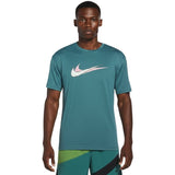 Nike - Stacked Swoosh Short Sleeve Hydroguard (Dusty Cactus)