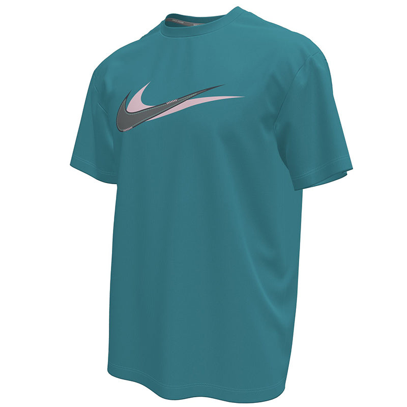 Nike - Stacked Swoosh Short Sleeve Hydroguard (Dusty Cactus)