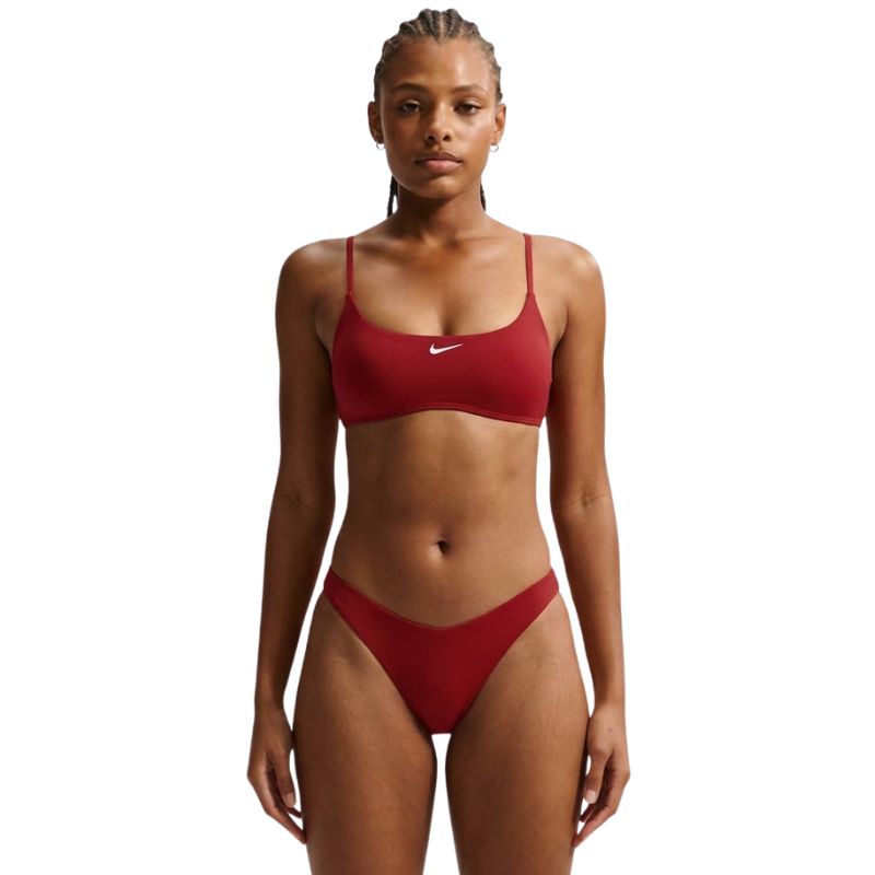 Nike - Swim Effortless Essential Women's Bralette Bikini Set (Gym Red)