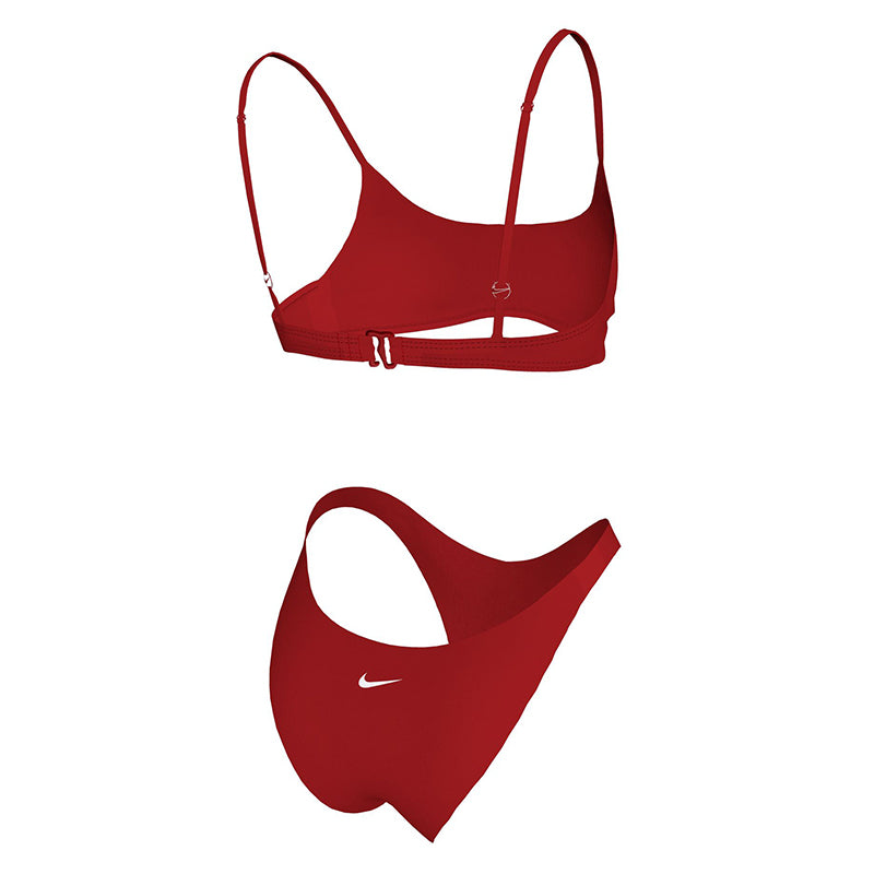 Nike - Swim Effortless Essential Women's Bralette Bikini Set (Gym Red)