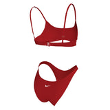 Nike - Swim Effortless Essential Women's Bralette Bikini Set (Gym Red)