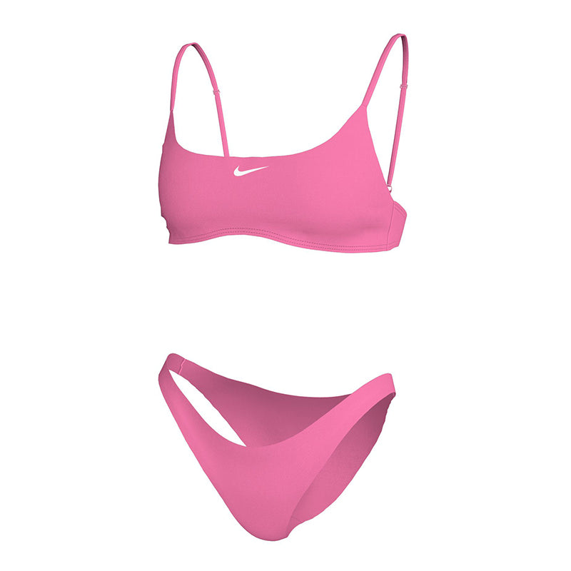 Nike - Swim Effortless Essential Women's Bralette Bikini Set (Pink Glow)