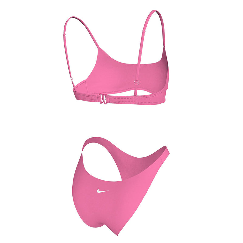 Nike - Swim Effortless Essential Women's Bralette Bikini Set (Pink Glow)