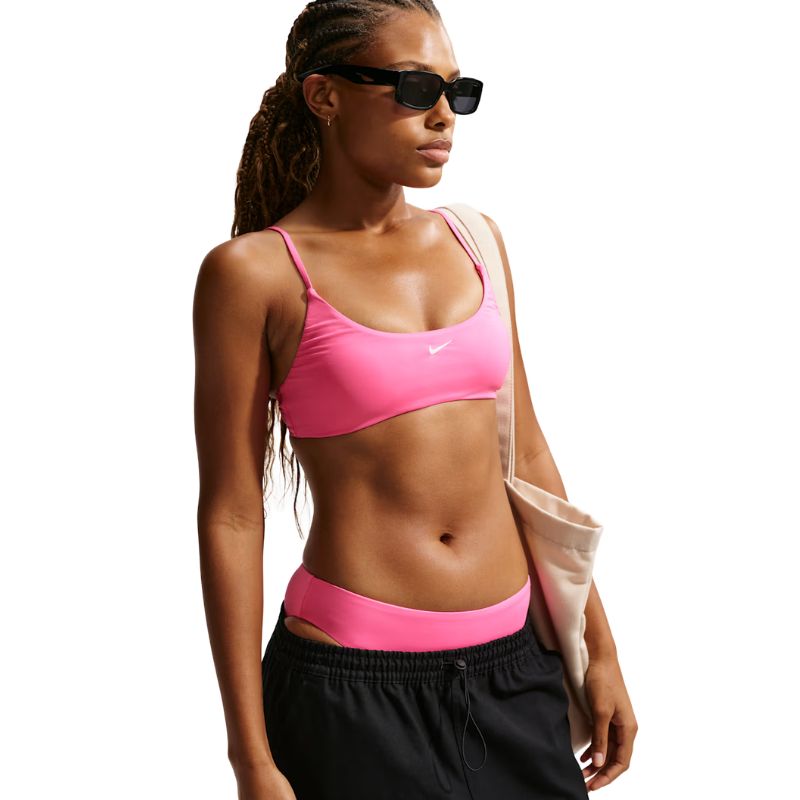 Nike - Swim Effortless Essential Women's Bralette Bikini Top (Pink Glow)