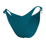 Nike - Swim Effortless Essential Women's Tie String Bikini Bottom (Green Abyss)