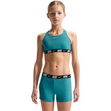 Nike - Swim Logo Tape Girl's Racerback Bikini & Short Set (Energy)