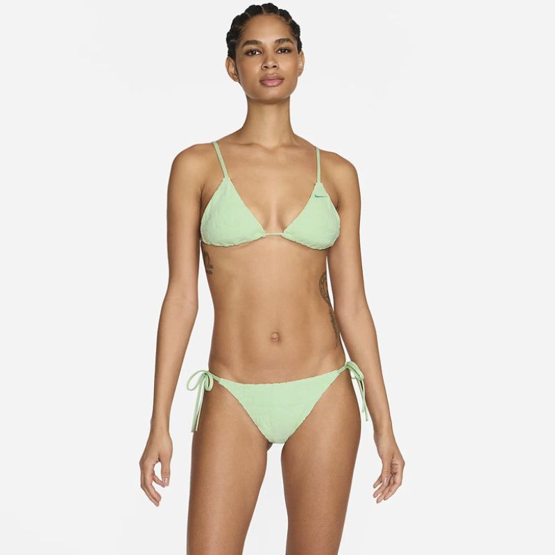 Nike - Swim Retro Flow Women's Tie String Bikini Bottom (Vapor Green)