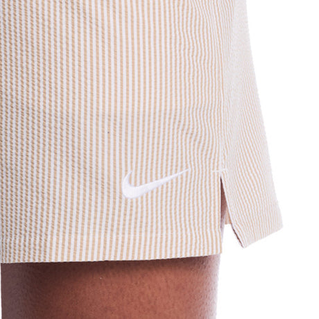 Nike - Swim Ripple Texture Men's 5" Brief-Lined Volley Short (Parachute Beige)