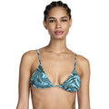 Nike - Swim Swirl Women's String Bikini Top (Aquarius Blue)