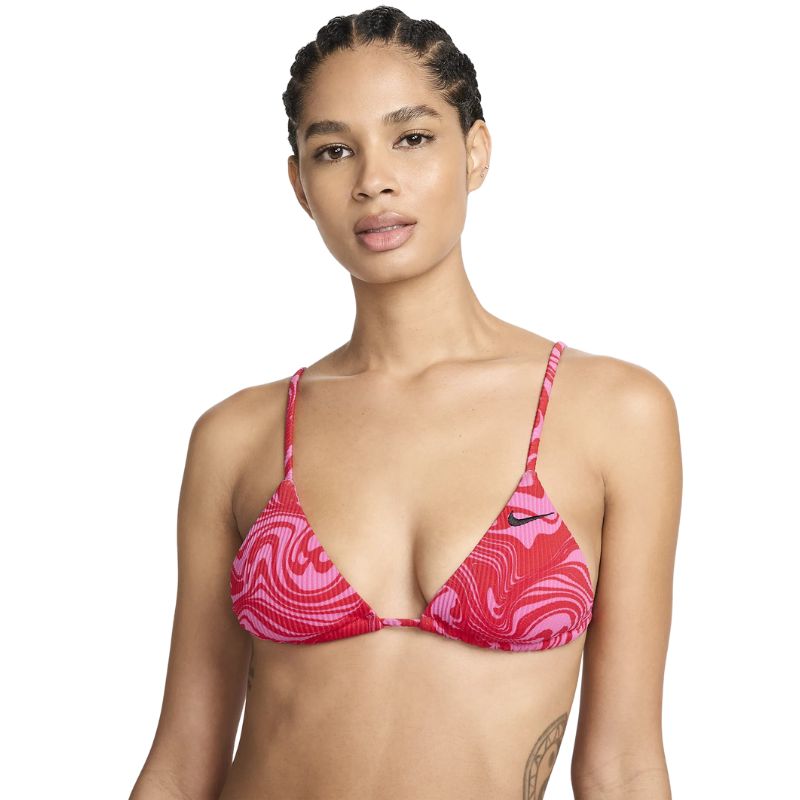 Nike - Swim Swirl Women's String Bikini Top (Playful Pink)