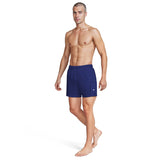 Nike - Swim Voyage Solid Essential Men's 5" Brief-Lined Volley Short (Midnight Navy)