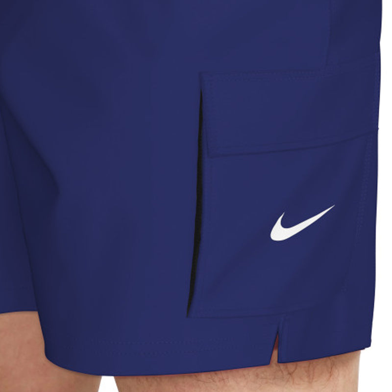 Nike - Swim Voyage Solid Essential Men's 5" Brief-Lined Volley Short (Midnight Navy)