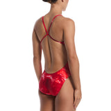Nike - Swim Watercolor Women's Cutout One Piece (University Red)