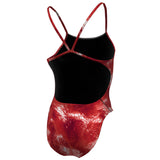 Nike - Swim Watercolor Women's Cutout One Piece (University Red)